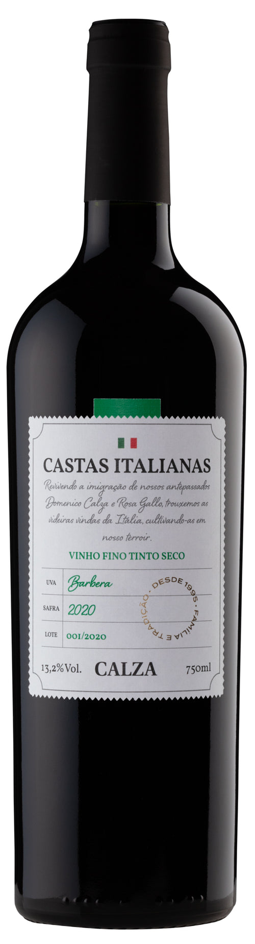 Vinho Tinto Barbera Castas Italianas – Vinícola Calza