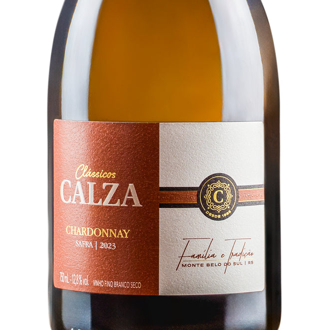 Vinho Branco Chardonnay - Vinícola Calza