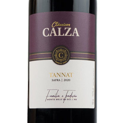 Vinho Tinto Tannat - Vinícola Calza